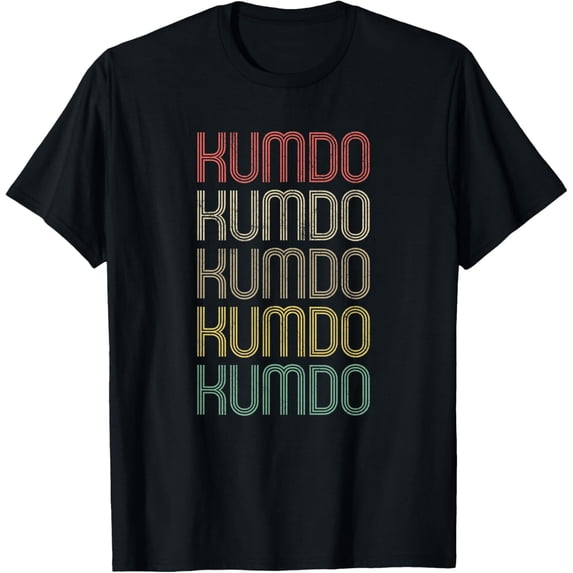 Retro Style Kumdo Funny Creative Graphic T-Shirt