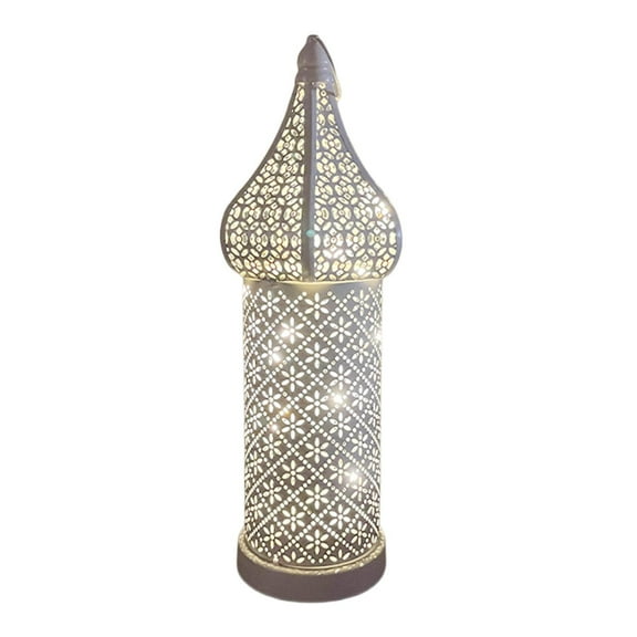 Retro Style Lantern Light Bedside Desk Lamp for Wedding Fireplace M