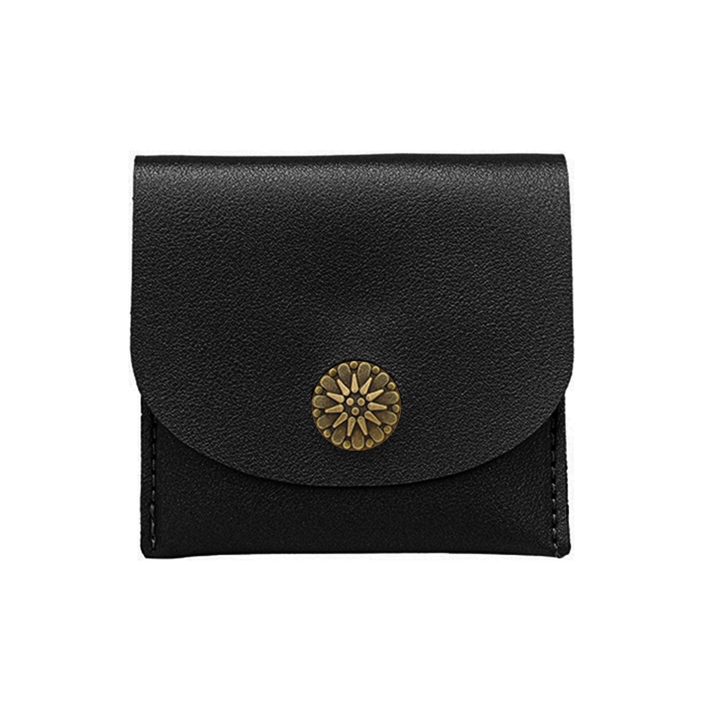 Retro Style Mini Short Wallet Slim and Portable PU Card Holder Money