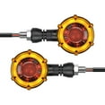 thumbnail image 1 of Retro Style Motorcycle Turn Signal Light with Sequential Rotating Effect, 1 of 7