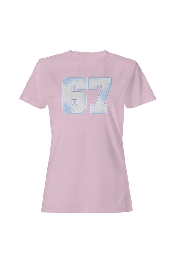 Retro Style Number 67 Design Women's T-shirt
