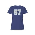 thumbnail image 1 of Retro Style Number 67 Design Women's T-shirt, 1 of 3