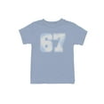 thumbnail image 1 of Retro Style Number 67 Design Youth's T-shirt, 1 of 3