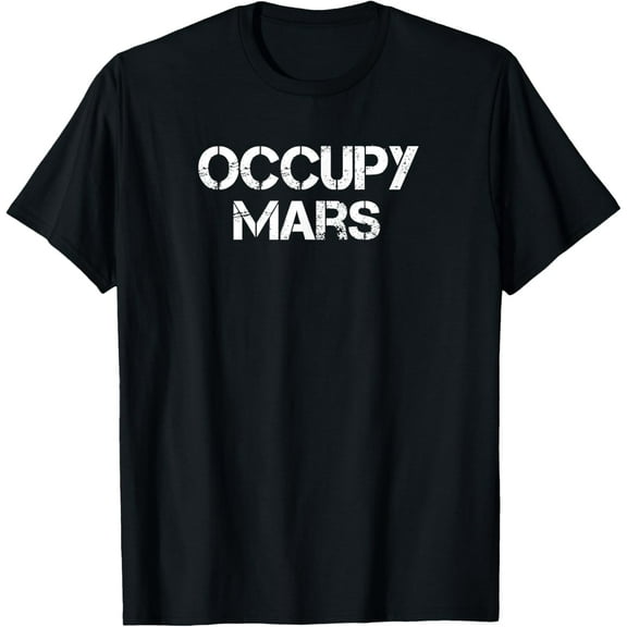 Retro Style Occupy Mars T-Shirt T-Shirt