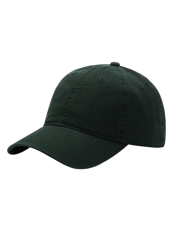 Retro Style Outdoor Sports Baseball Cap Casual Sun Protection Dad Hat Versatile Snapback Cap Dark Green