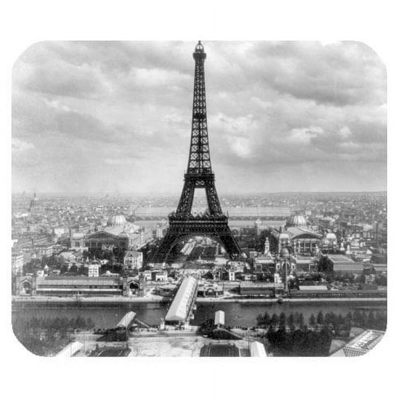 Retro Style Paris Eiffel Tower Mouse pads Gaming Mouse Pad 9.84x7.87 inches