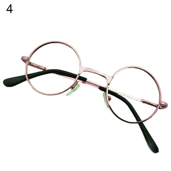 Retro Style Round Baby Infant Eyeglass Frame Children Eyewear Photography Prop