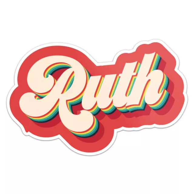 Retro Style Ruth Female Sticker Phone Decal Water Bottle Stickers Car ...