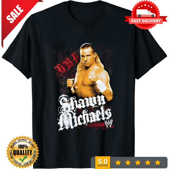 Retro Style Shawn Michaels Wrestler Shirt Black Unisex S-5XL LI999, ULTRA LIMITED-TH68065