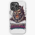 thumbnail image 1 of Retro Style Werewolf Phone Case for iPhone 16 15 14 13 12 11 Pro Max M5910053, 1 of 2