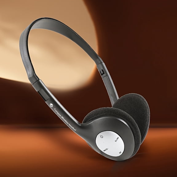 Retro Style Wireless Headset Headphone, More Lightweight and Long Battery Life, Universal Models Such as Android and Apple Computers