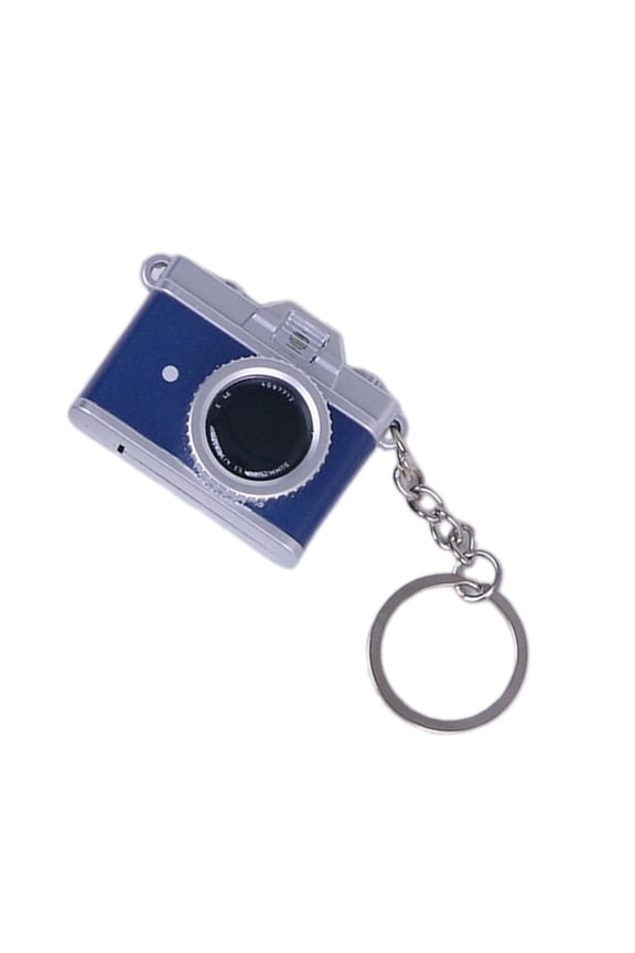 Retro-Style tiny Camera Keychain with LED Light & Sound Effects, Vintage-Inspired Photography present for Enthusiasts &