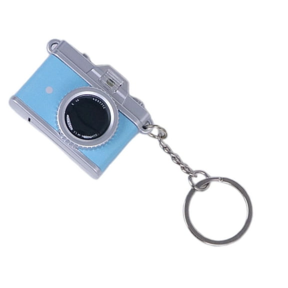 Retro-Style tiny Camera Keychain with LED Light & Sound Effects, Vintage-Inspired Photography present for Enthusiasts &