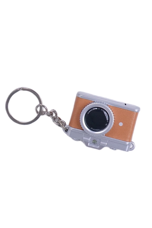 Retro-Style tiny Camera Keychain with LED Light & Sound Effects, Vintage-Inspired Photography present for Enthusiasts &