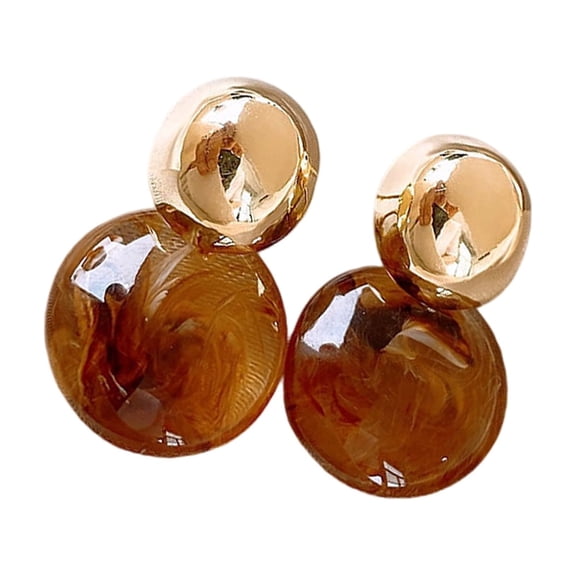Retro Styles Amber Earrings Versatile Jewelry Pieces Suitable For Any Occasion