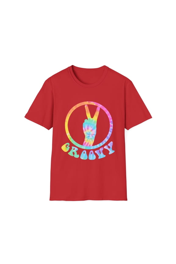 Retro Stylish Seventies Graphics Gift Cool Vintage Groovy 70s 1970s Style Disco Colors Men Women Unisex Softstyle T-Shirt