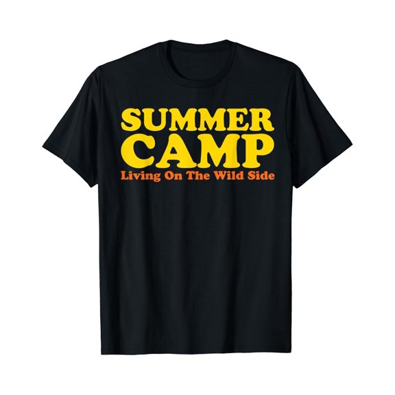 Retro Summer Camp T-Shirt. 70S 80S Vintage Camping Tshirt