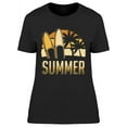 thumbnail image 1 of Retro Summer Surfing Graphic T-Shirt Women -Image by Shutterstock, Female XX-Large, 1 of 4