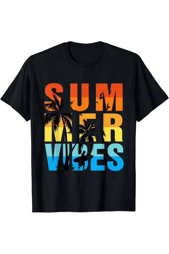 Retro Summer Vibes - Beach Shirt T-Shirt