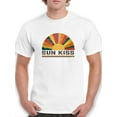 thumbnail image 1 of Retro Sun Kiss Slogan T-Shirt Men -Image by Shutterstock, Male 5X-Large, 1 of 4