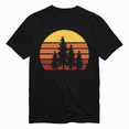 thumbnail image 1 of Retro Sun Minimalist Pine Tree Design - Graphic Tee Shirt T-Shirt, 1 of 5