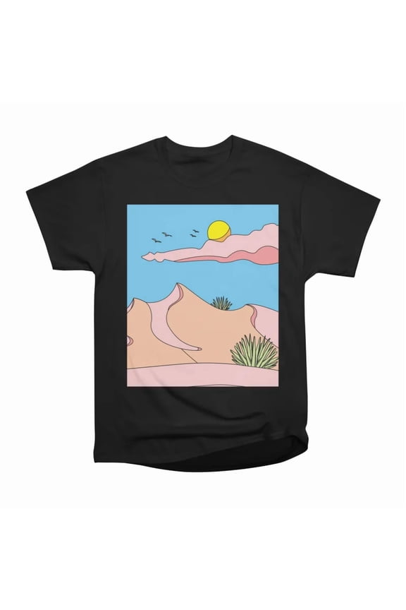 Retro Sun Summer Sand In The Desert T-Shirt Tee Gift For Him Merch For Her Apparel For Fri