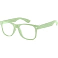 thumbnail image 1 of Retro Sunglasses - Light-green Frame / Clear Lens, 1 of 4