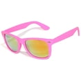 thumbnail image 1 of Retro Sunglasses - Matte-Pink Frame / Mirror Lens Regular, 1 of 6