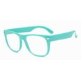 thumbnail image 1 of Retro Sunglasses - Turquoise Frame / Clear Lens, 1 of 7