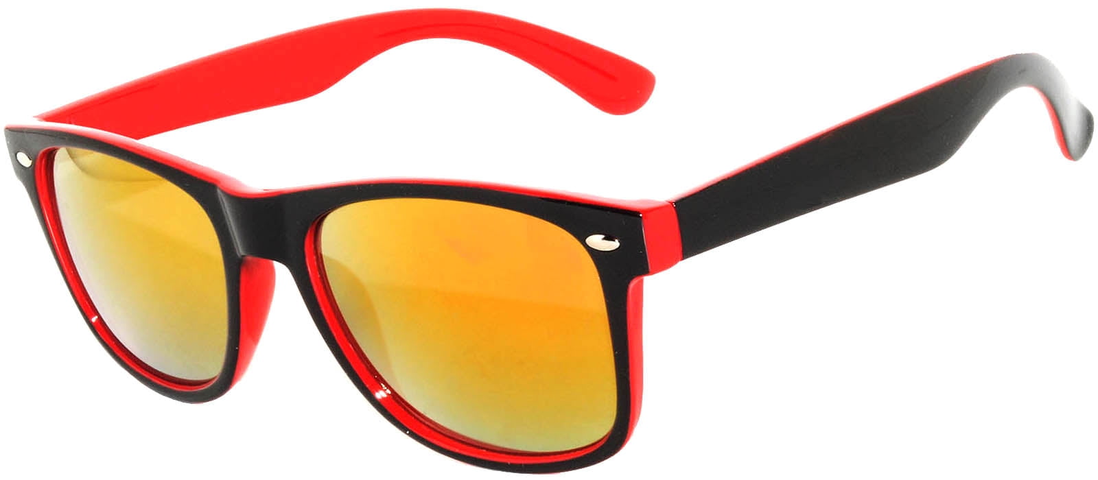 Black & Red Frame Sunglasses main image 1