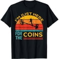 thumbnail image 1 of Retro Sunset Coin Hunter Metal Detecting T-Shirt, 1 of 4