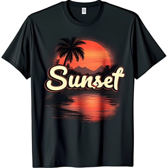 Class of 2035 Black T-Shirt with White Lion Illustration Soft Fit