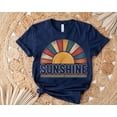 thumbnail image 1 of Retro Sunset Graphic Tee: 70s Inspired Sunshine Shirt All Size S-5Xl, 1 of 5
