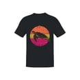 thumbnail image 1 of Retro Sunset Sea Turtle Men's T-shirt, 1 of 3