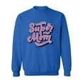 thumbnail image 1 of Retro Super Mom Sweatshirt Women -Image by Shutterstock, Female XX-Large, 1 of 4