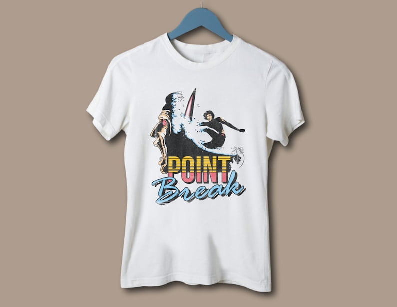 Retro Surf Movie Graphic T-Shirt, Vintage 90s Beach Culture Unisex Tee, Classic Cult Wave Style Shirt