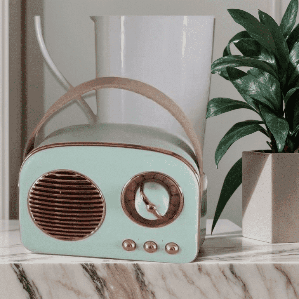Rucfhh T20 Bluetooth Speaker Portable ,retro bluetooth speaker,bluetooth speaker with fm radio,USB TF Card Support 1 Pack