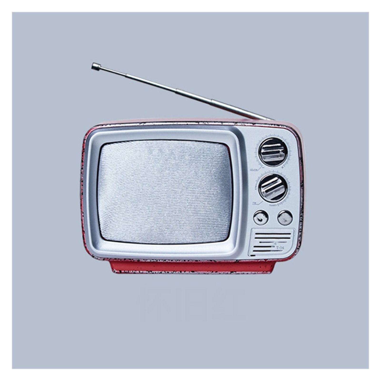 Retro TV Bluetooth Speaker Radio Recorder Oldfashioned 80s Portable