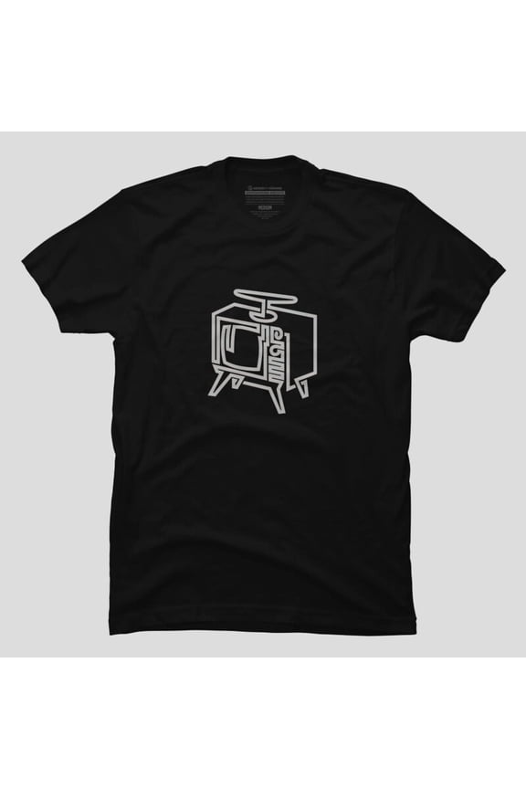 Retro TV One Endless Line Funny Sarcastic Humor Quote H12041 Unisex T-Shirt, Up to 5XL Available