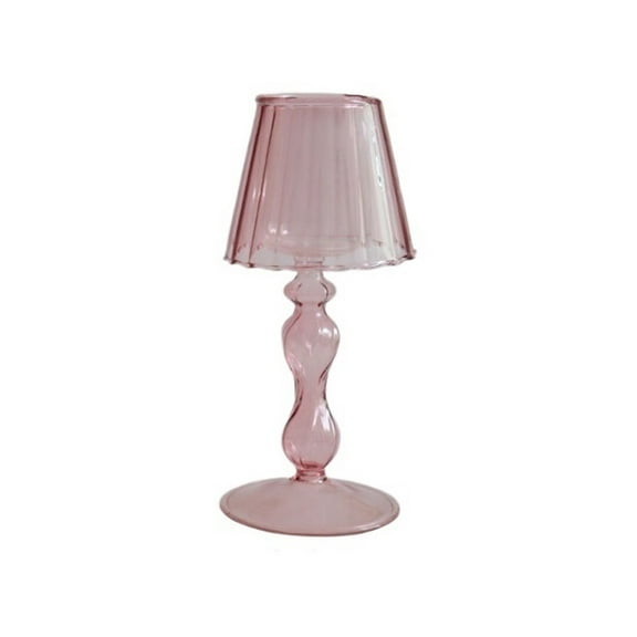 Retro Table Lamp Style Glass Candle Holder Home Decoration Personality Ornaments