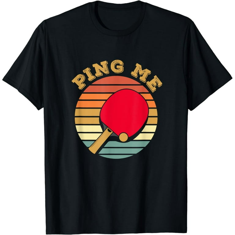 Retro Ping Pong Paddle Shirt - Vintage Table Tennis Tee Retro Ping Pong Paddle Shirt - Vintage Table Tennis Tee