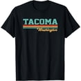 thumbnail image 1 of Retro Tacoma Washington T-Shirt, 1 of 3