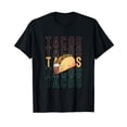 thumbnail image 1 of Retro Tacos 80s 90s Taco Lover Vintage Cinco De Mayo Fiesta T-Shirt, 1 of 3