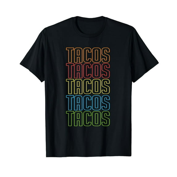 Retro Tacos shirt Vintage Taco Tuesday T-shirt T-Shirt