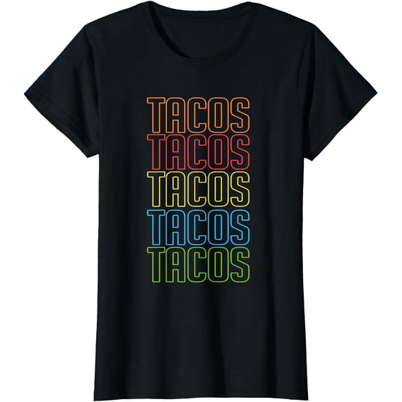 Retro Tacos shirt Vintage Taco Tuesday T-shirt T-Shirt