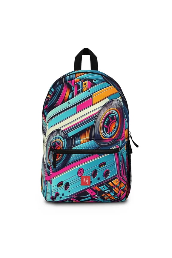 Retro Tape Mechanica- Backpack