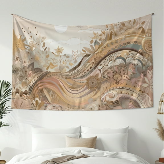 Retro Tapestry Vintage Tapestry Pattern Tapestry Colorful Tapestry Bohemian Tapestry Pattern Wall Hanging for Home Bedroom Decor