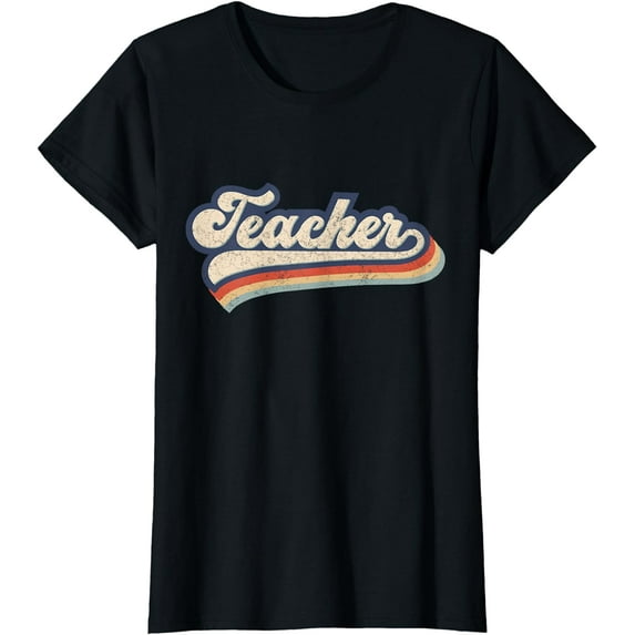 Retro Teacher Best Teacher Gifts Teacher Shirts for Women T-Shirt