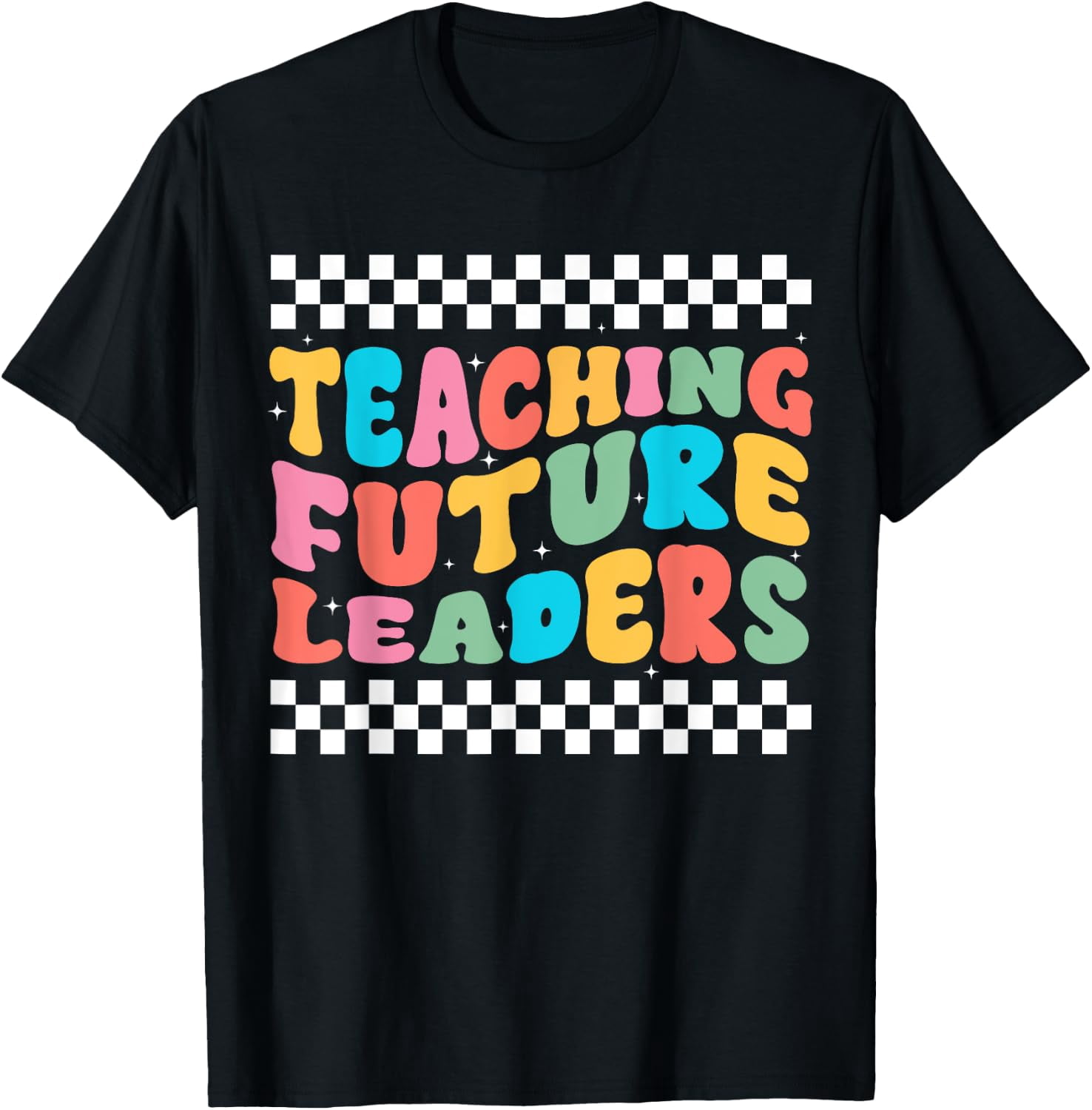 Retro Teaching Future Leaders Groovy Teacher Back To School Design T ...