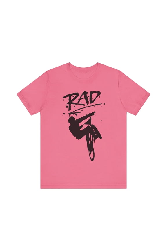 Retro Team RAD Graffiti Racing Bike Design Unisex Premium Short Sleeve Tee